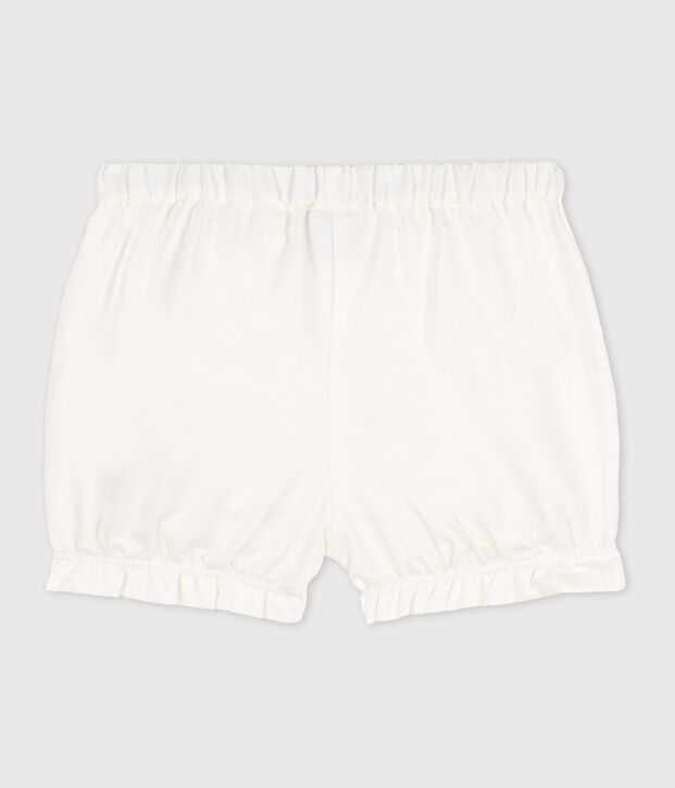3er-Set Slips aus Baumwolle und Elastan mit Blumenmuster f&uuml;r M&auml;dchen weiss/vielfarbig
