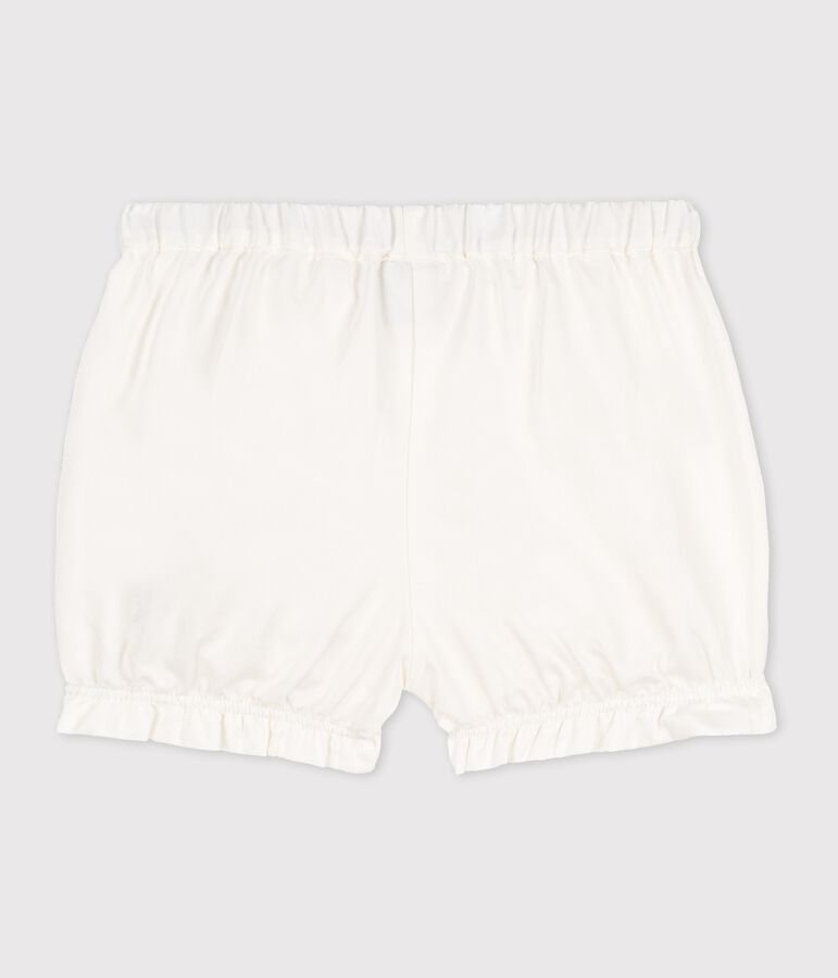 3er-Set Slips aus Baumwolle und Elastan mit Blumenmuster f&uuml;r M&auml;dchen weiss/vielfarbig