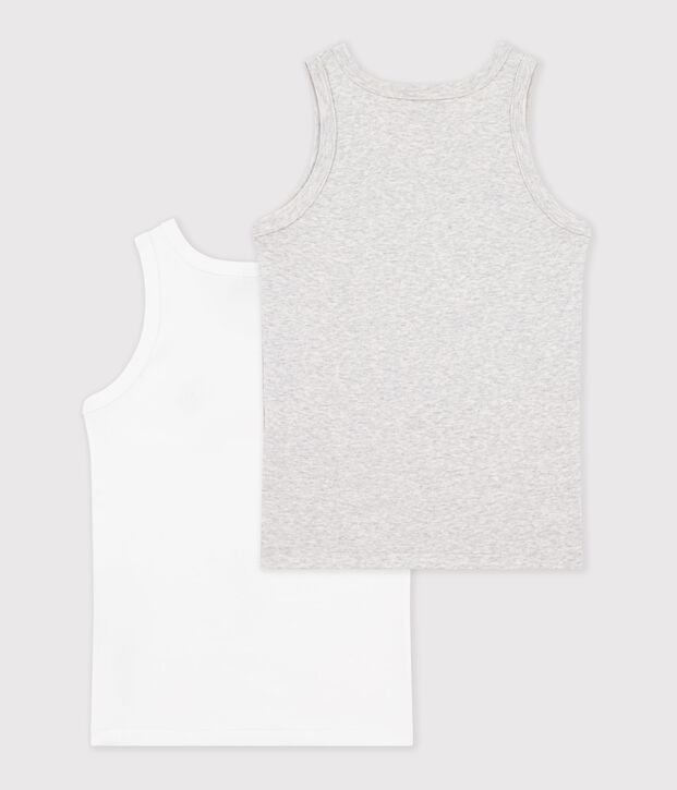 Lot de 2 d&eacute;bardeurs en coton vielfarbig