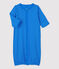 Baby-Overall aus Bio-Baumwolle blau BRASIER/grau MARSHMALLOW