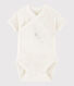 Kurzärmeliger Baby-Body in Wickelform Mädchen/Jungen