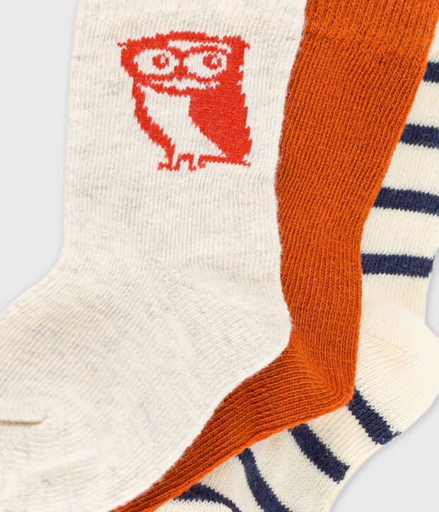 3er-Set Babysocken vielfarbig
