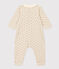 Baby-Langoverall mit Blumenprint weiss AVALANCHE/ MULTICO