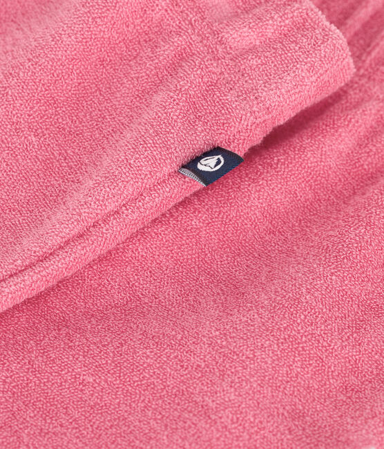 Baby-Shorts aus Baumwoll-Frottee rosa PEONIA