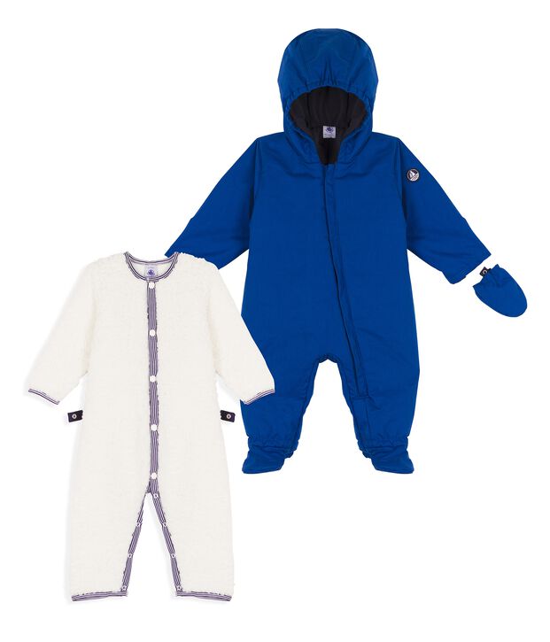 3-In-1-Baby-Fliegerorverall f&uuml;r Jungen blau