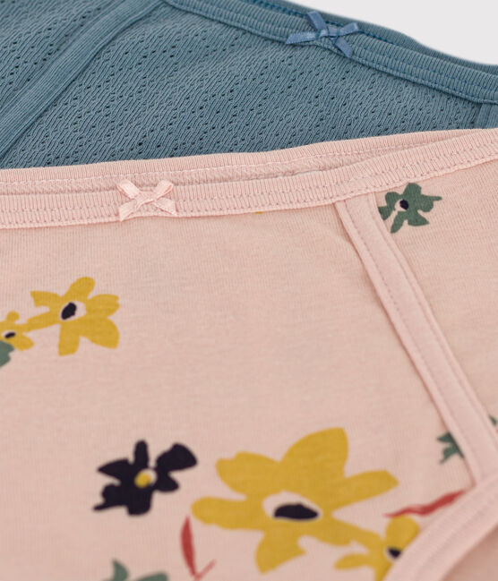 2er-Set Taillenslips aus Baumwolle für Damen variante 1