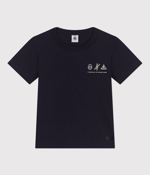 Jungen-T-Shirt aus leichtem Jerseystoff SMOKING