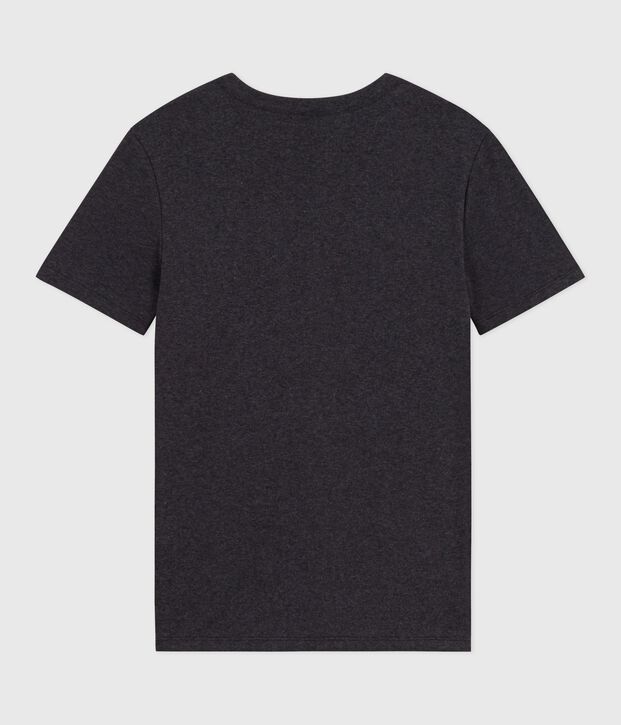 Kurz&auml;rmeliges Damen-T-Shirt L&rsquo;Iconique aus Baumwolle grau