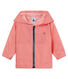 Gestreifte Baby-Windjacke Unisex