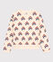 Damen-Sweatshirt aus Molton weiss AVALANCHE/ MULTICO