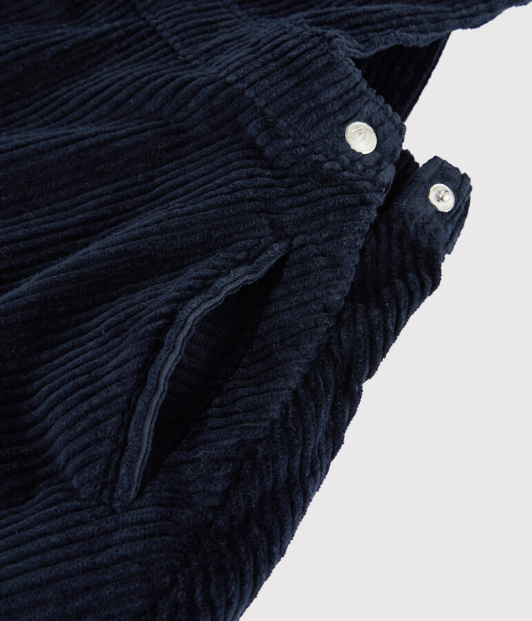 Kinder-Latzkleid f&uuml;r M&auml;dchen blau SMOKING