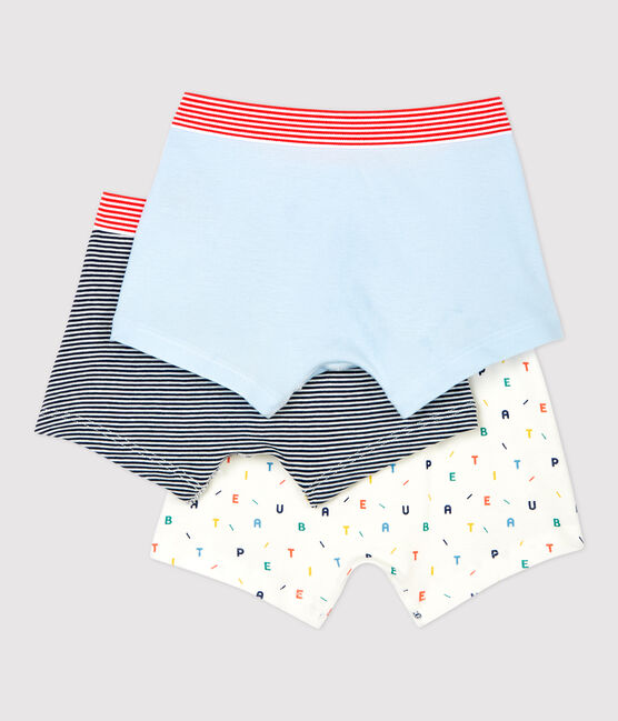 3er-Set Boxershorts aus Bio-Baumwolle für Jungen variante 1