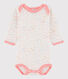 Langärmeliger Baby-Body Mädchen