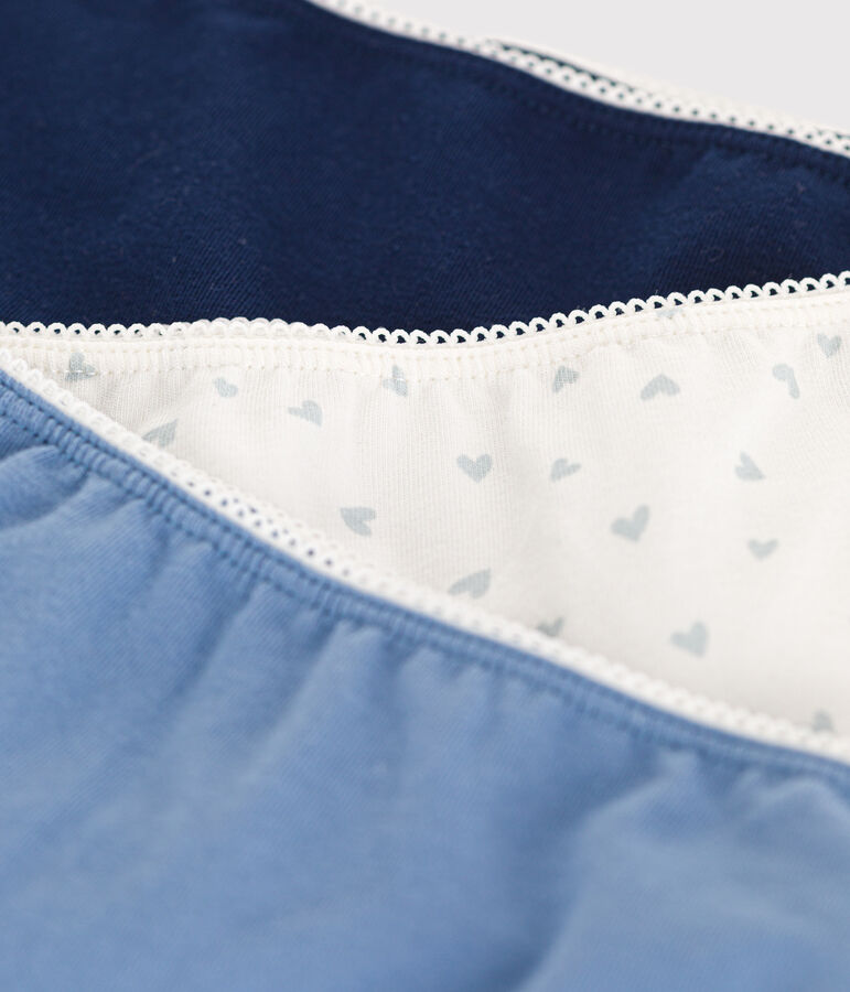 3er-Set Kinder-Shortys aus Baumwolle und Elastan vielfarbig