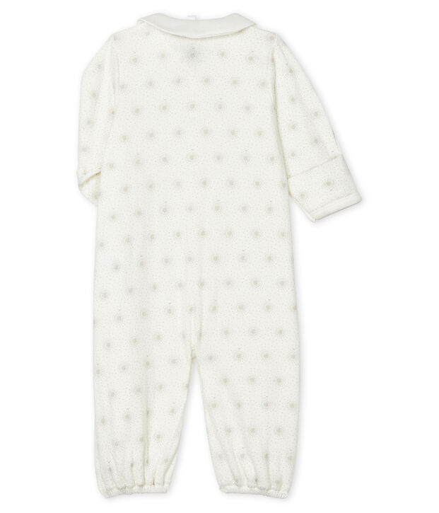 Kombi-Overall aus Doppeljersey f&uuml;r Babys weiss/vielfarbig