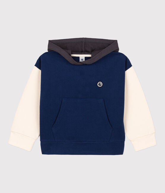 Kinder-Hoodie für Mädchen / Jungen blau MEDIEVAL/weiss MULTICO