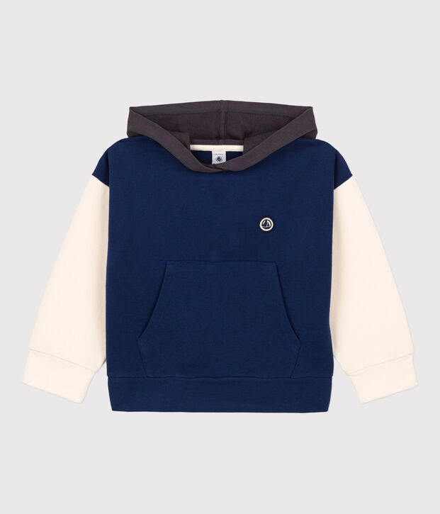 Kinder-Hoodie f&uuml;r M&auml;dchen / Jungen blau/vielfarbig