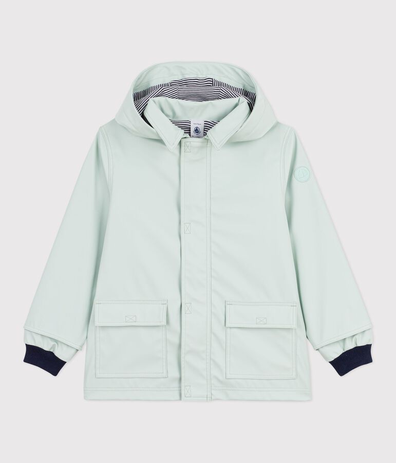 Ikonische Kinder-Regenjacke blau