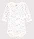 Langärmeliger Baby-Body Mädchen