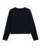 Strick-Cardigan für Mädchen blau SMOKING