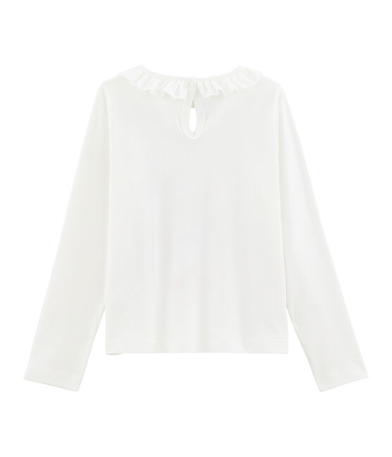 Kinder-T-Shirt für Mädchen weiss MARSHMALLOW
