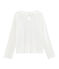 Kinder-T-Shirt für Mädchen weiss MARSHMALLOW