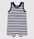 Kurzer Baby-Overall aus dickem Bio-Jersey