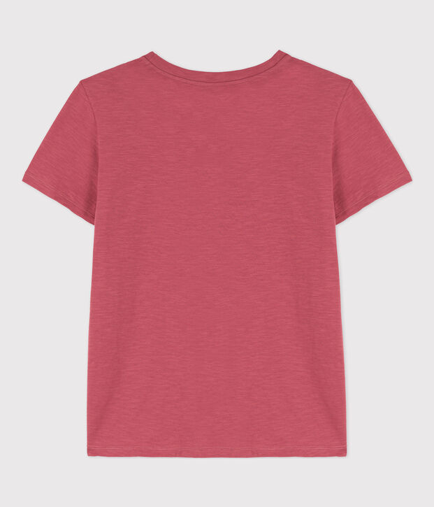 T-Shirt LE DROIT aus Baumwolle mit Rundhalsausschnitt rosa