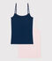 2er-Set Damen Spaghetti-Tops aus Baumwolle  variante 1
