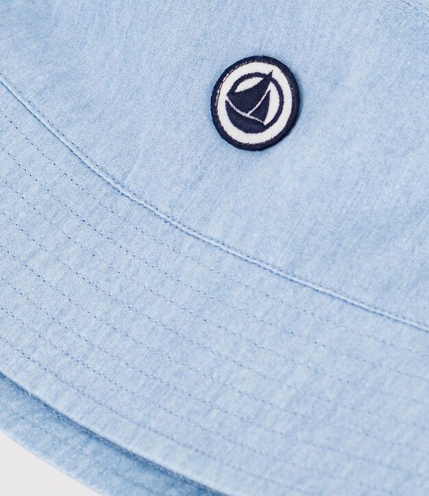 Kinder-Sonnenhut aus Denim blau