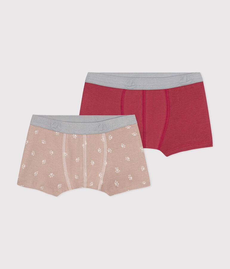 2er-Set Boxershorts aus Baumwolle f&uuml;r Jungen vielfarbig