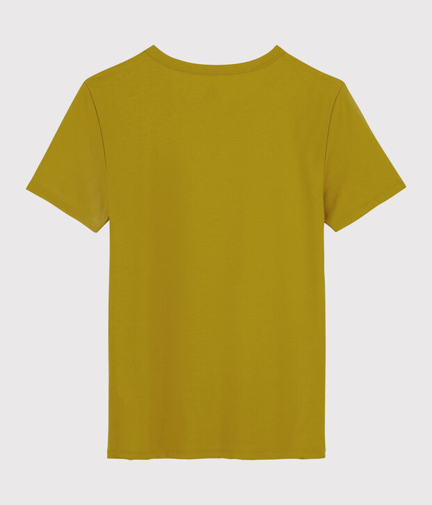 T-Shirt aus Sea-Island-Baumwolle f&uuml;r Damen gr&uuml;n