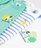 Lot de 3 bodies manches courtes en coton vielfarbig