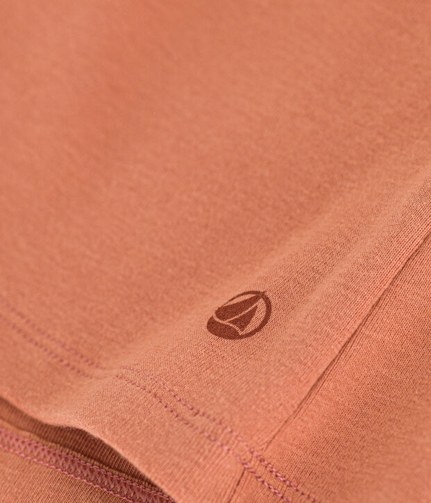 T-Shirt L&rsquo;ICONIQUE aus Baumwolle mit rundem Ausschnitt f&uuml;r Damen rosa
