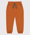 Kinder-Jogginghose aus Molton braun ECUREUIL