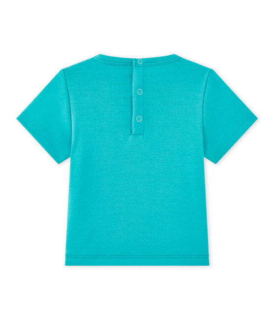 Baby-Jungen-Kurzarmshirt grün Verger