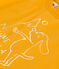Langärmeliges Baby-T-Shirt aus Jersey gelb BOUDOR