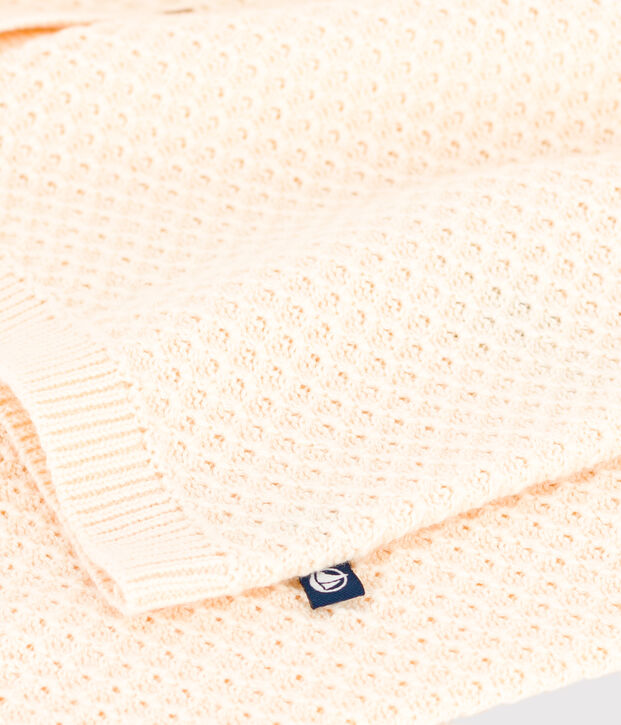 Cardigan aus Baumwolle Kinder/M&auml;dchen naturfarben