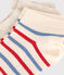 2er-Set Kinder-Socken aus Baumwolle mit Streifen variante 1