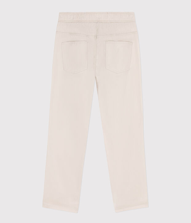 Hose aus Sergestoff in Regular-Fit-Passform f&uuml;r Jungen beige
