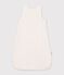 Babyschlafsack aus Baumwolle mit Blumenmotiv TOG-Wert 1,5 weiss/vielfarbig