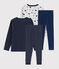 2er-Set Kinderpyjamas aus Baumwolle für Jungen variante 1