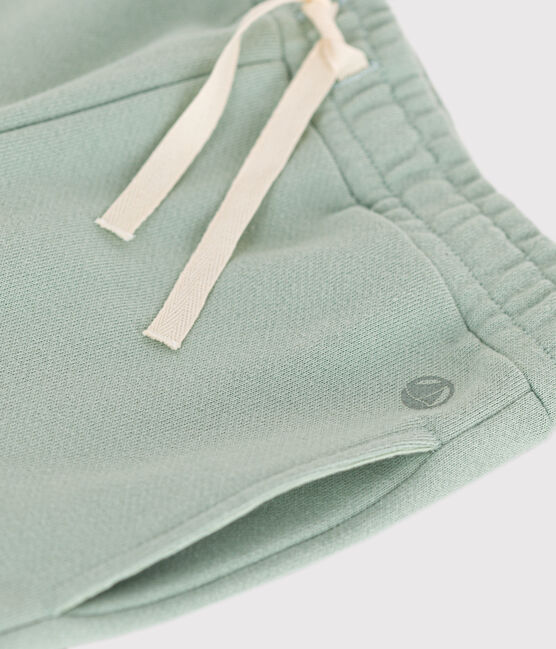 Jogginghose aus Molton für Kinder/Mädchen grün HERBIER