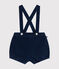 Baby-Trägershorts aus Cord CREPUSCULE