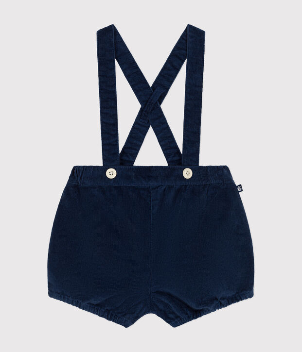 Baby-Tr&auml;gershorts aus Cord blau