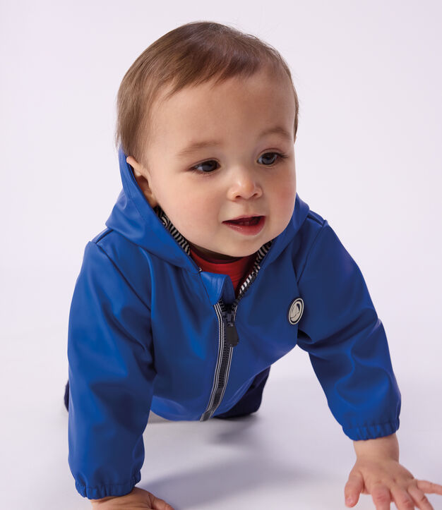 Baby-Jacke aus einfarbigem PU PERSE