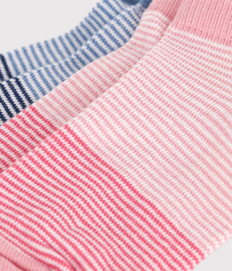 2 Paar Kindersocken f&uuml;r M&auml;dchen aus Milleraies-Baumwolle variante 1