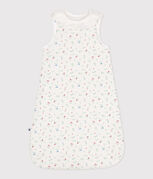 Babyschlafsack aus Baumwolle mit Frucht-Motiv TOG-Wert 2  weiss MARSHMALLOW/weiss MULTICO