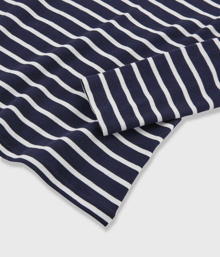 Unterziehpullover f&uuml;r Damen blau SMOKING/weiss MARSHMALLOW