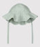 Baby-Hut mit Streifen blau BRUT/weiss MARSHMALLOW